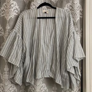 Blue & White Cardigan